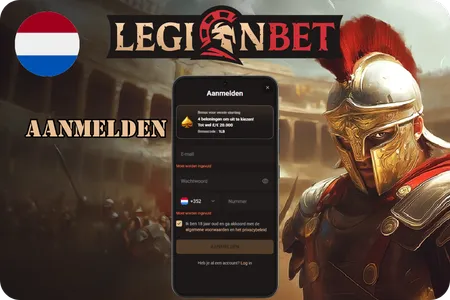 Legionbet Inloggen met E-mail