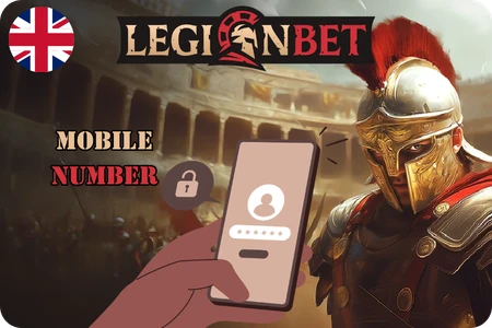 Legionbet login using a mobile number