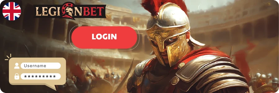 Legionbet main ways to complete login