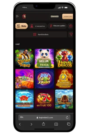 De officiële site openen in Safari op iPhone