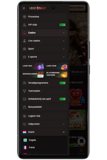 App succesvol geïnstalleerd en geopend op Android