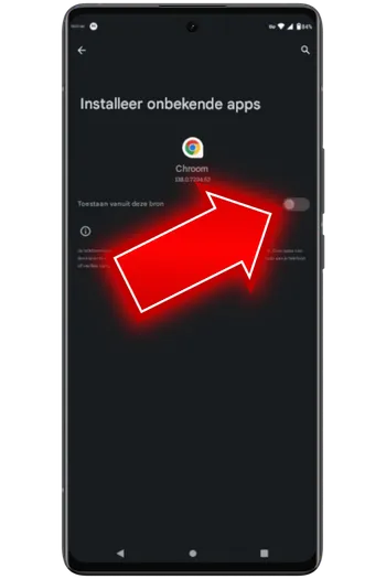 Onbekende bronnen inschakelen om de APK op Android te installeren